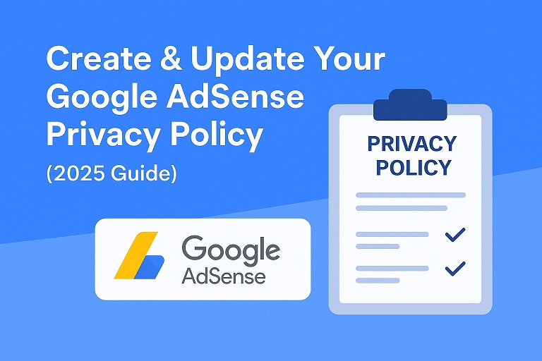 How to Create and Update Your Google AdSense Privacy Policy (2025 Updated Guide)